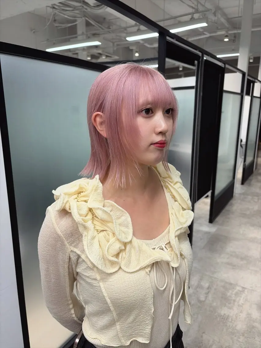 ミディアム カラー 🟧オシャレ女子多数 アツシ🟧のヘアスタイル