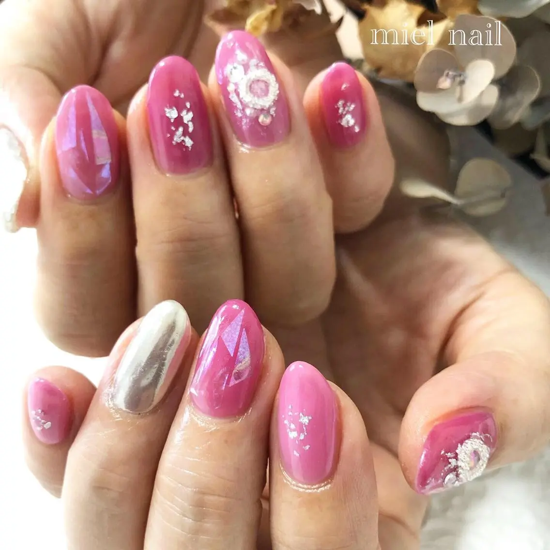 ネイル ハンドネイル miel nailのネイルデザイン