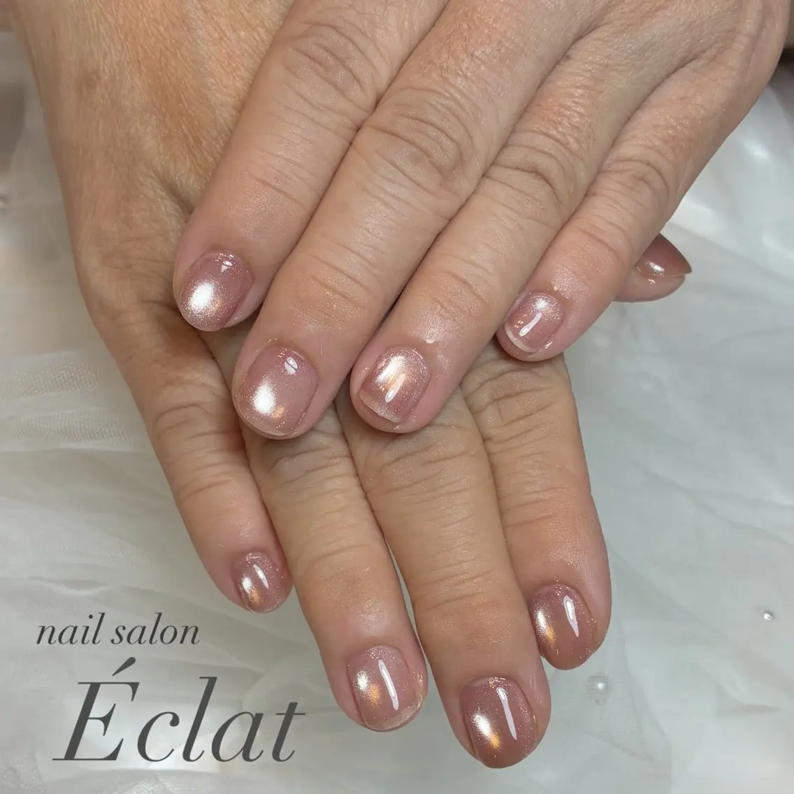 ネイル マグネットネイル ハンドネイル nail salon Éclatのネイルデザイン