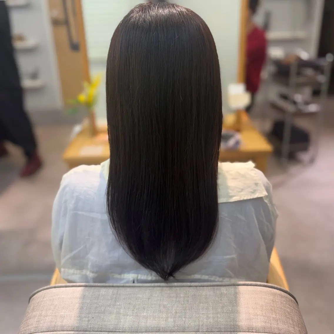 セミロング カラー ヘアカラー トリートメント ヘッドスパ 🫧西野 杏🫧のヘアスタイル