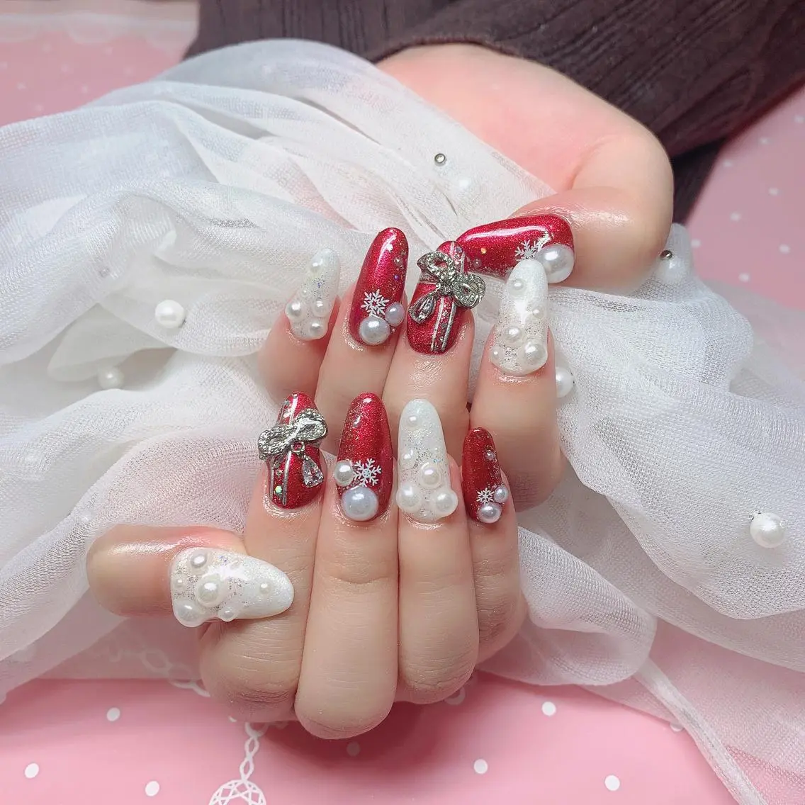 ネイル 長さ出し スカルプネイル Nail Salon kihi大塚店のネイルデザイン