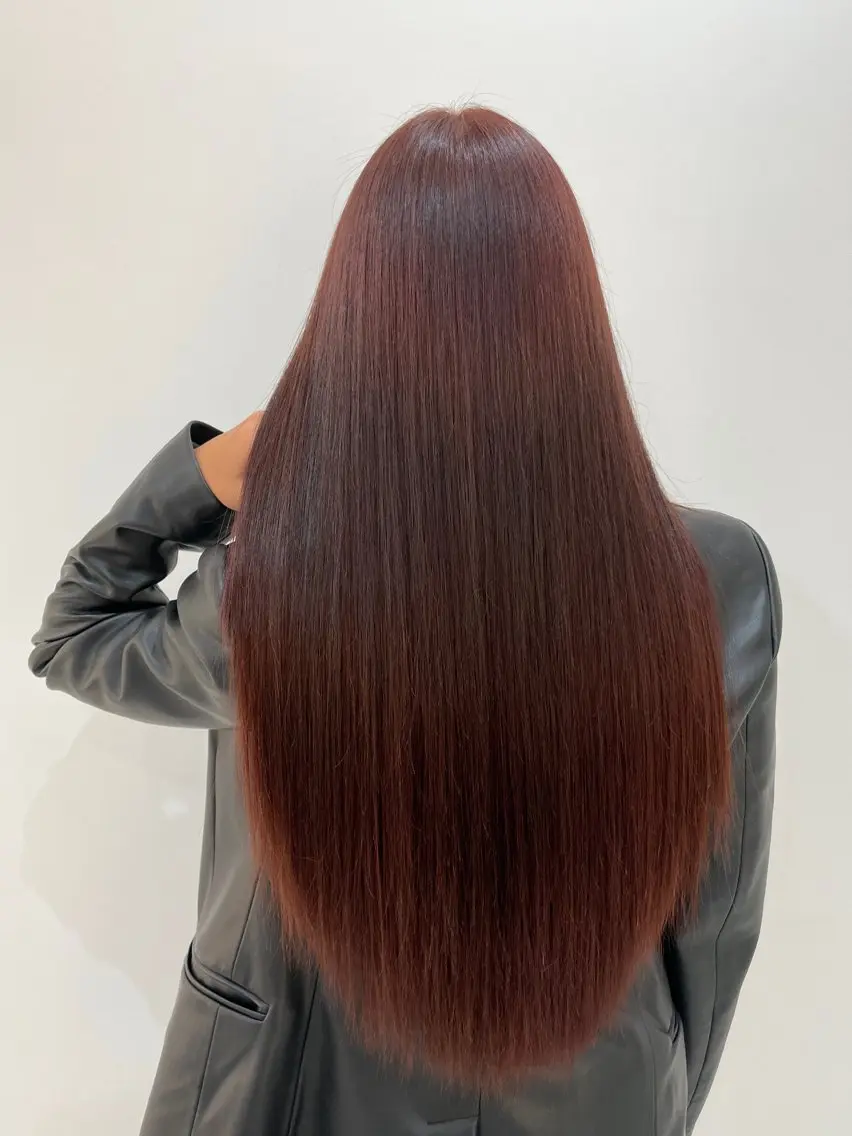ロング カラー ヘアアレンジ ヘアカラー トリートメント 髪質改善/縮毛矯正 RYOのヘアスタイル