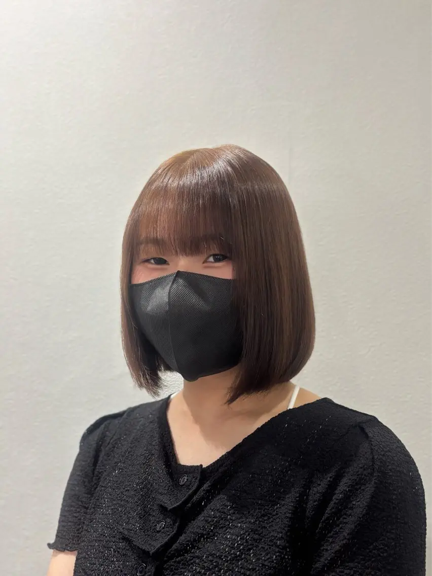 ミディアム 佐野 清良🍒♡のヘアスタイル