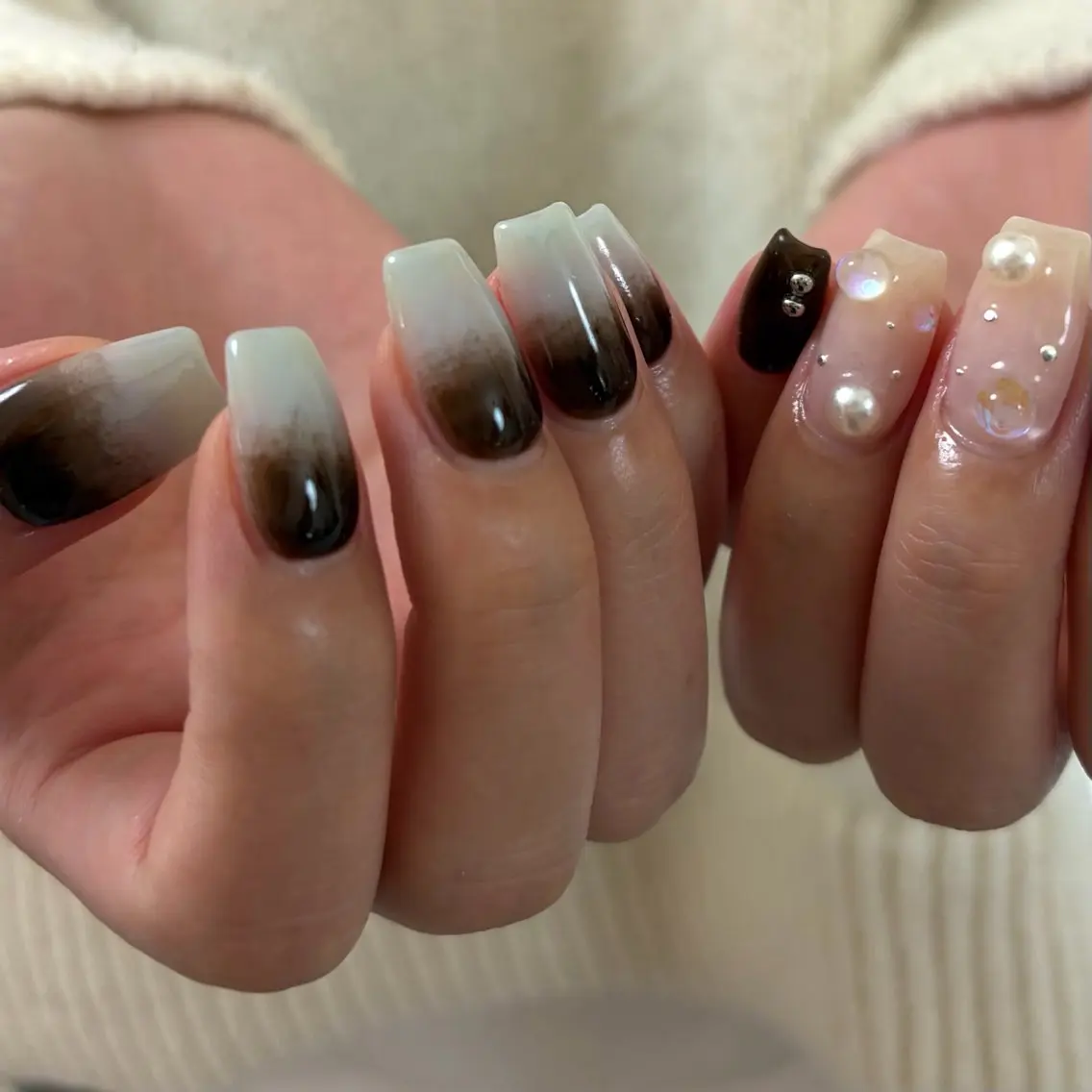 《オフありドライケア込み》お持ち込みオーダーネイルෆ.*の写真
