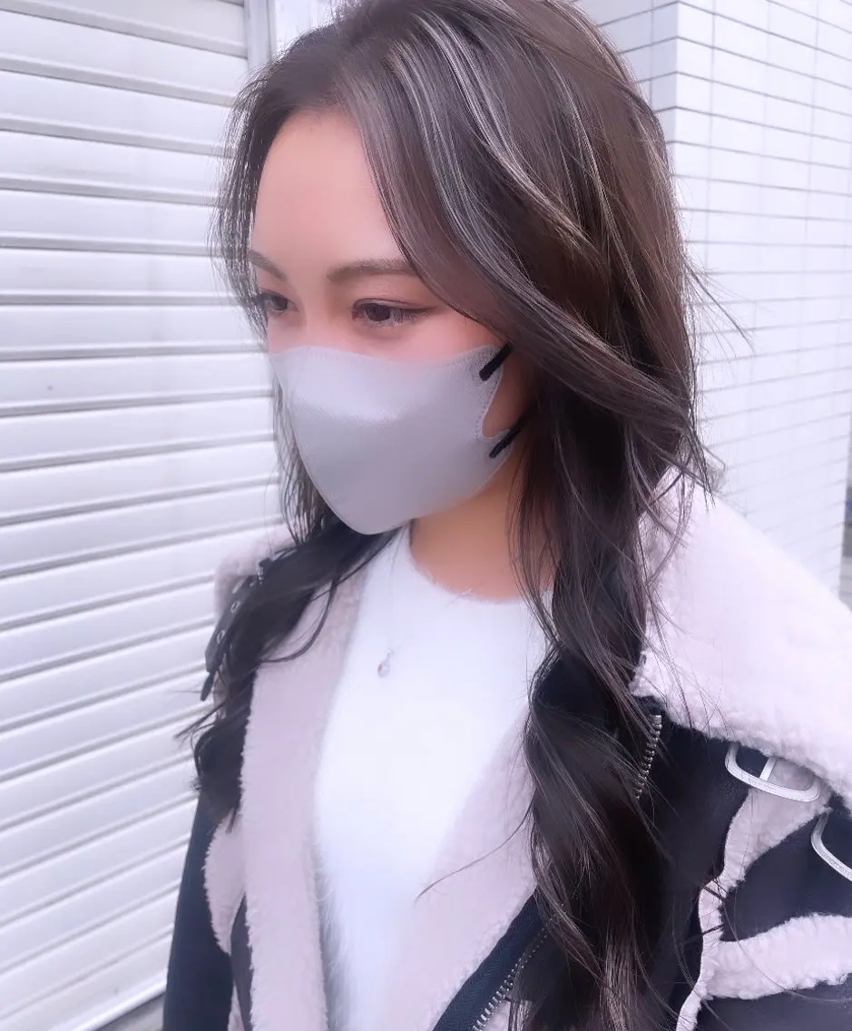 ロング カラー ヘアカラー トリートメント 💞暖色カラー 💞risaのヘアスタイル