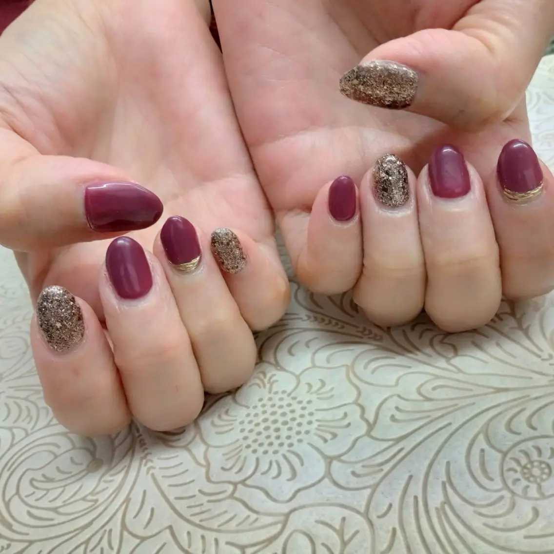 ネイル フラワーネイル precious nail roomのネイルデザイン
