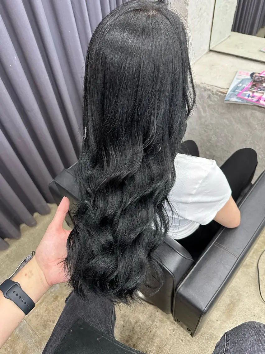 [6月限定クーポン⭐︎]カット＋ワンカラー＋ヘッドスパ✨ ≪スパコースUP可能◎≫ メンズも選択可能です‼️の写真