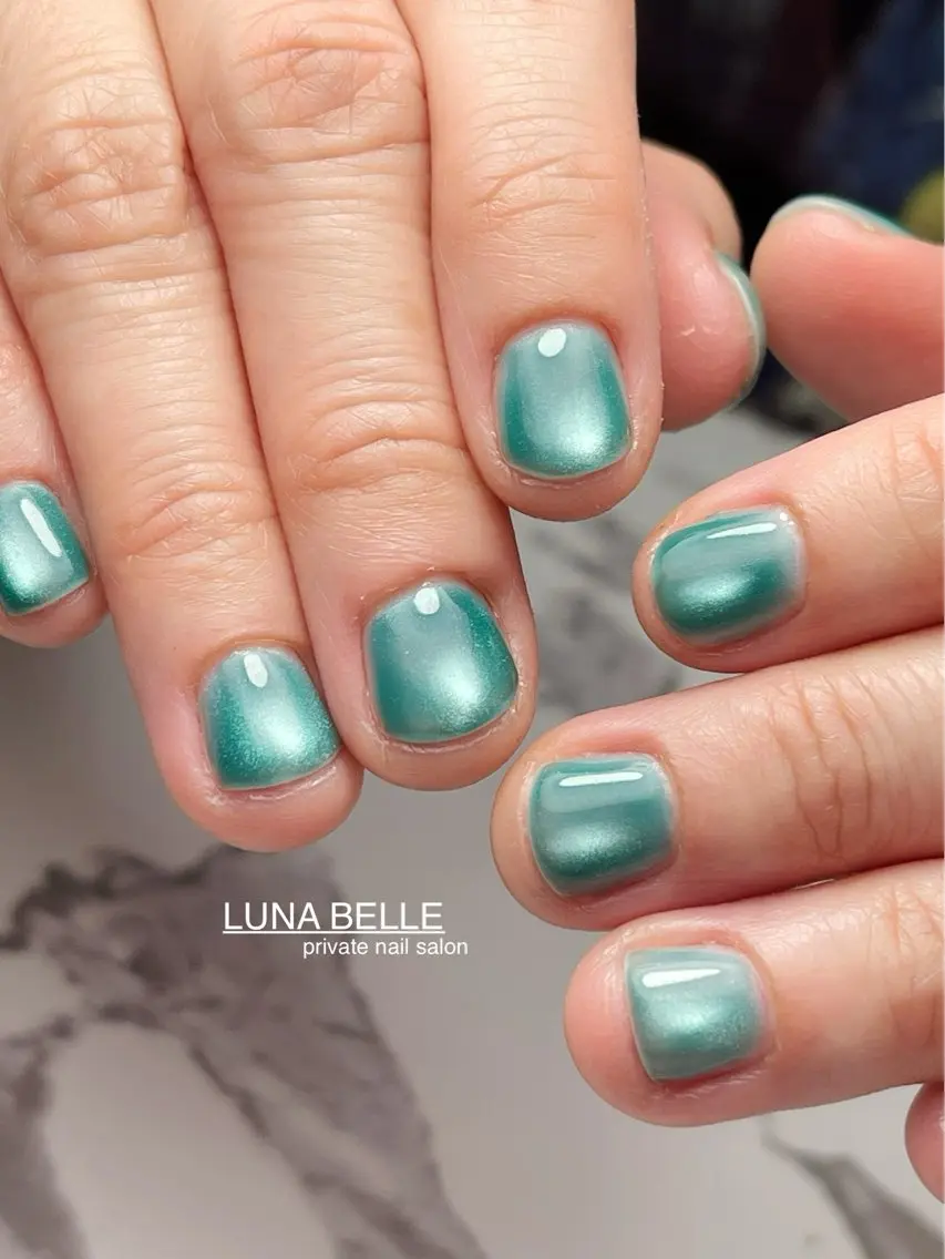 ネイル マグネットネイル ハンドネイル LUNA BELLEのネイルデザイン
