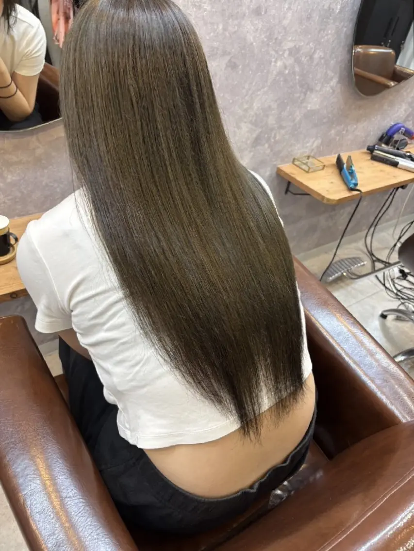 ロング カット ヘアカラー 🍀【脱芋】 tomoha🍀のヘアスタイル
