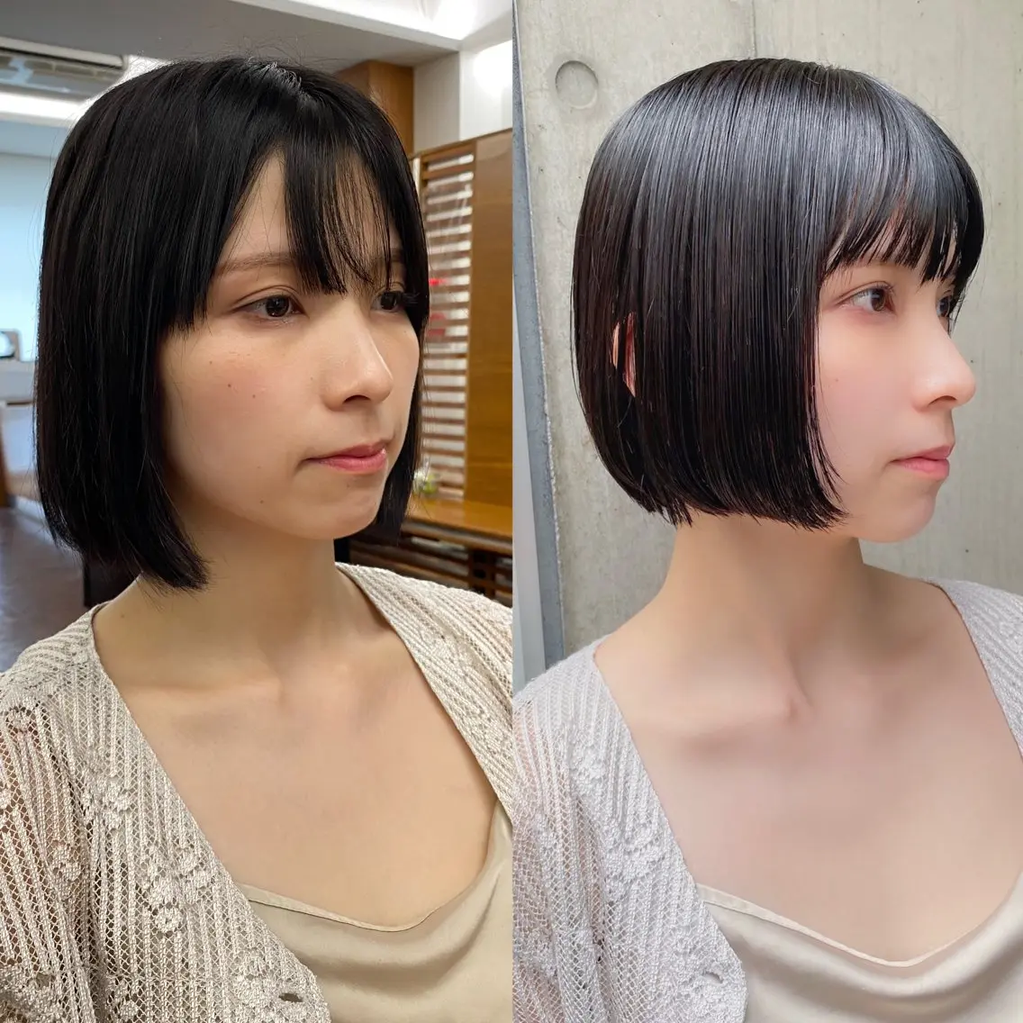 ショート カラー カット ヘアカラー トリートメント 似合わせレイヤー/ ケアパーマ/高倉のヘアスタイル