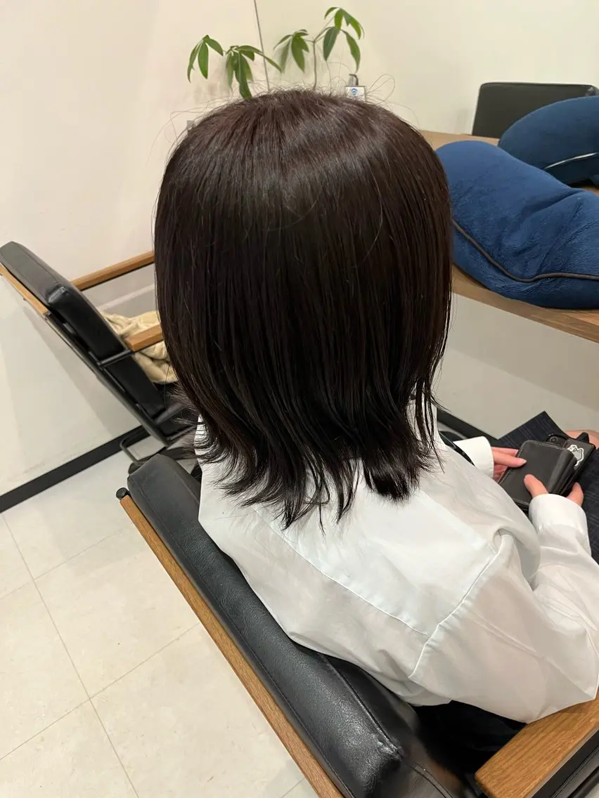 ミディアム カラー ブラウンカラー ピンクカラー ヘアカラー ✨山岸　泰輝 ARISE✨のヘアスタイル