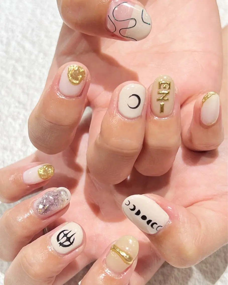 ネイル ハンドネイル OAKたまプラ MiKiのネイルデザイン