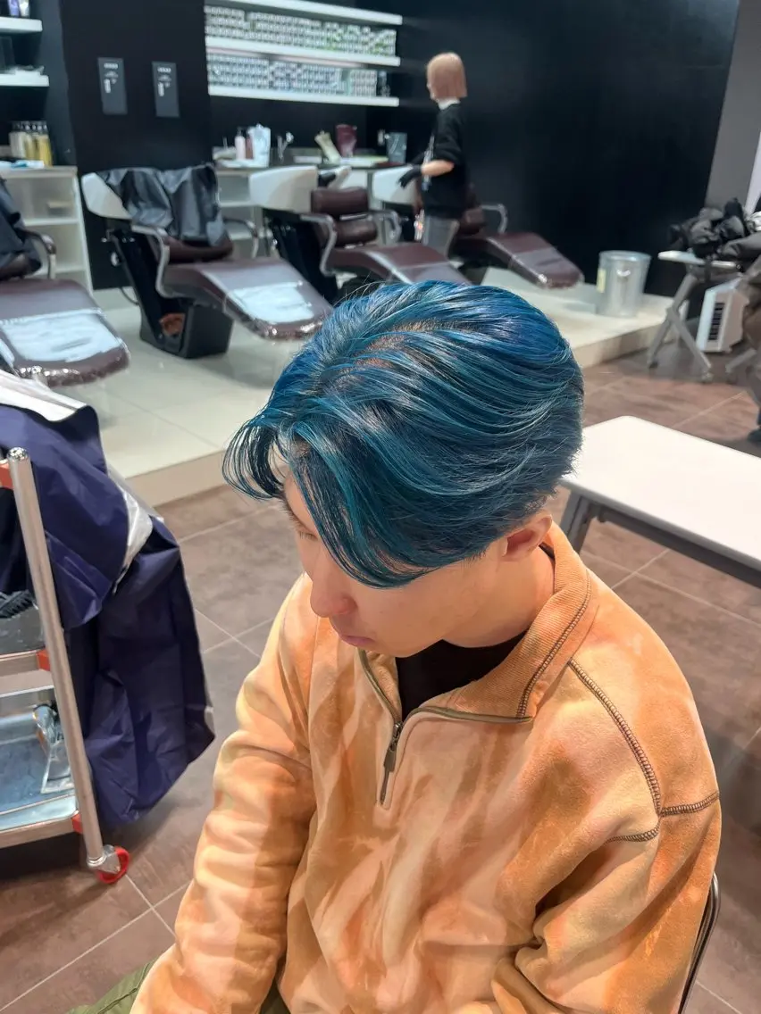 カラー メンズ mit bytree MISAKI🎀のヘアスタイル