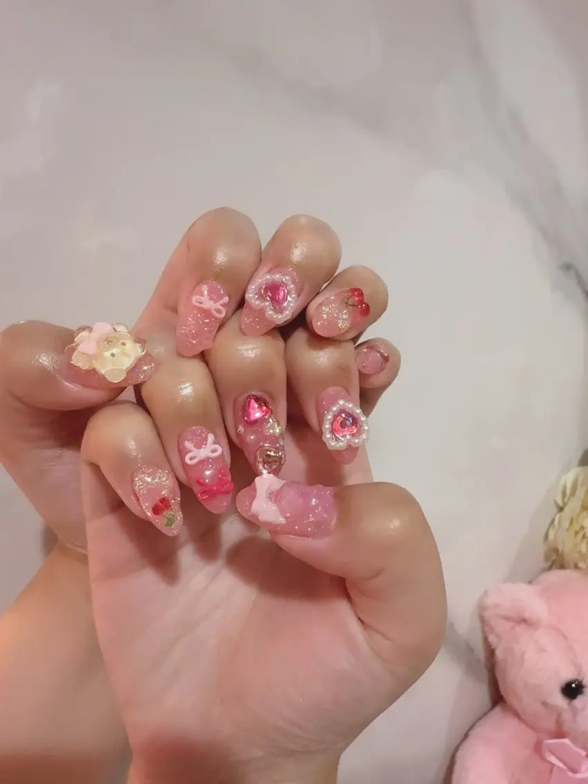 ネイル teddybear nailsのネイルデザイン