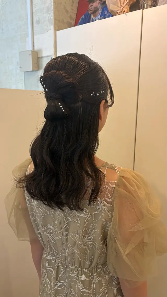 ヘアアレンジ ヘアセット NATSUMI AR.MARAのヘアスタイル