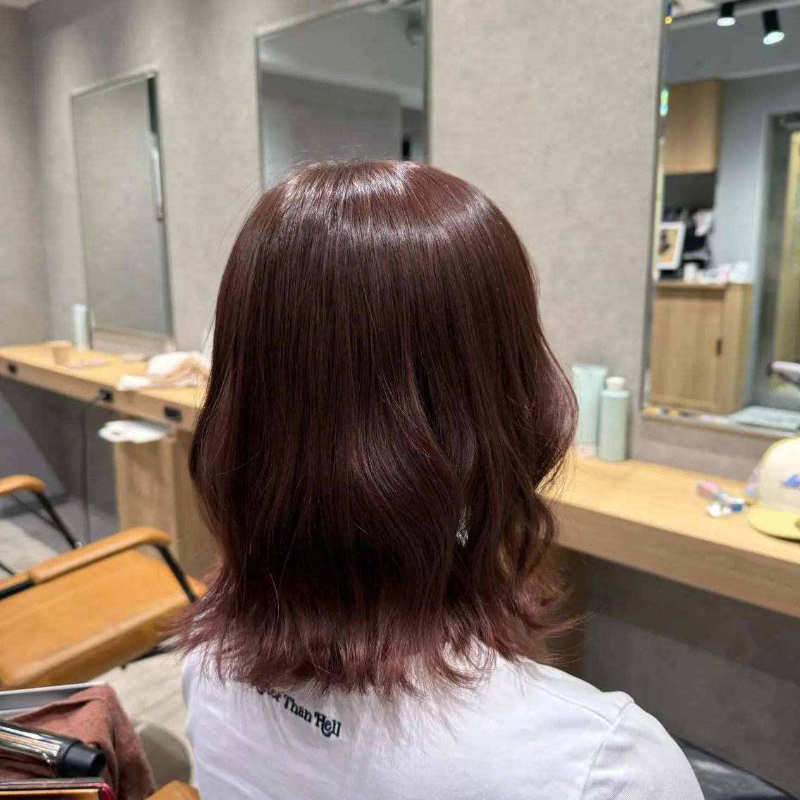 カラー ヘアカラー aika 🦋🫧のヘアスタイル