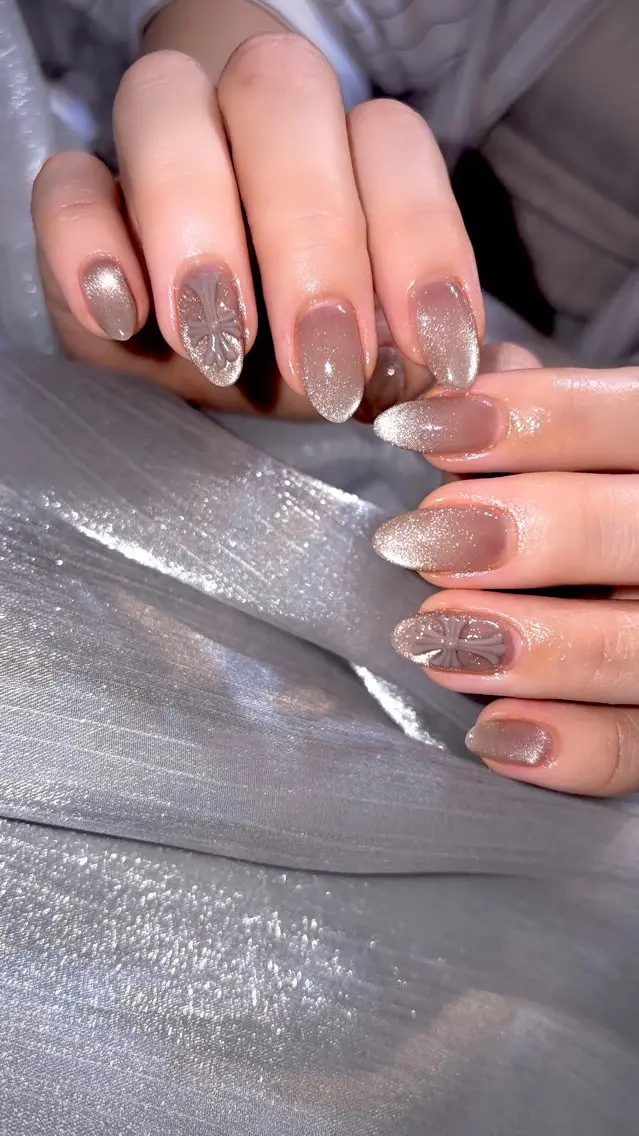 ミディアム ハンドネイル nail salon ciel&saintのネイルデザイン