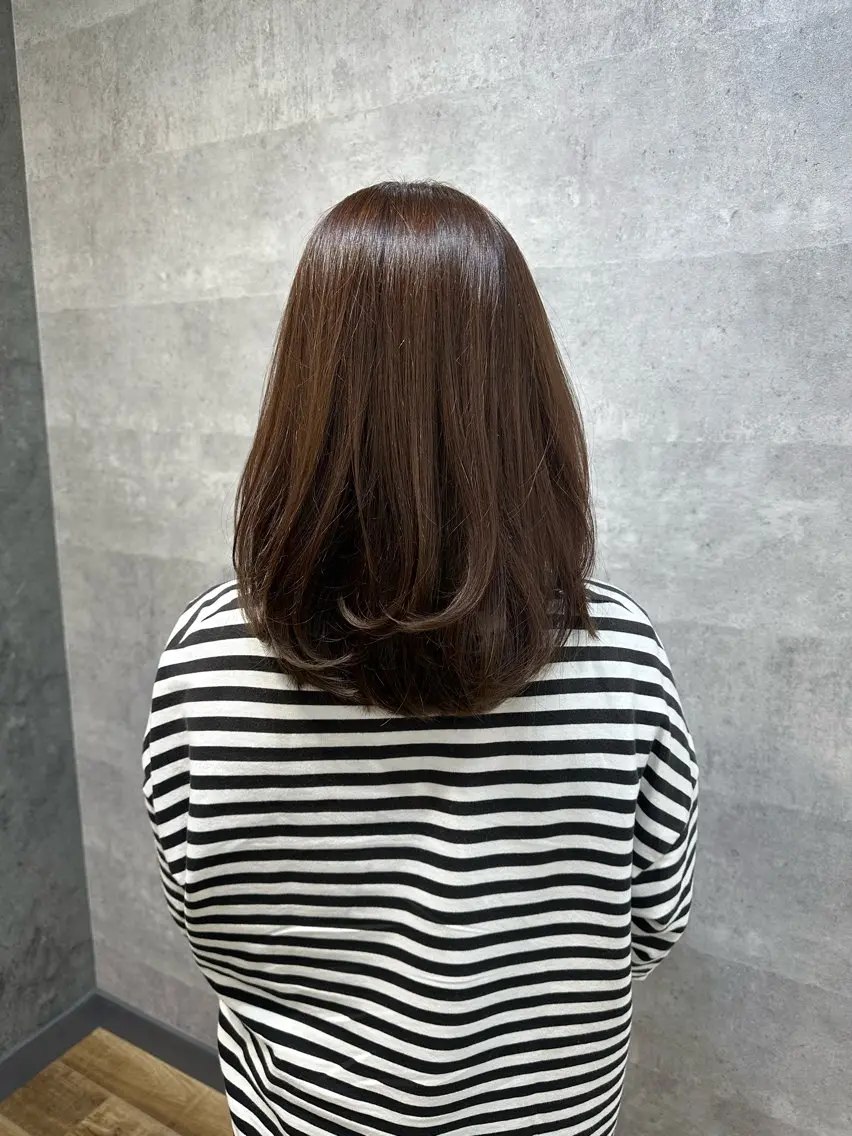🌈サラつや🌈🩵カット➕ヘアチューニング➕リンク3Stepトリートメントの写真