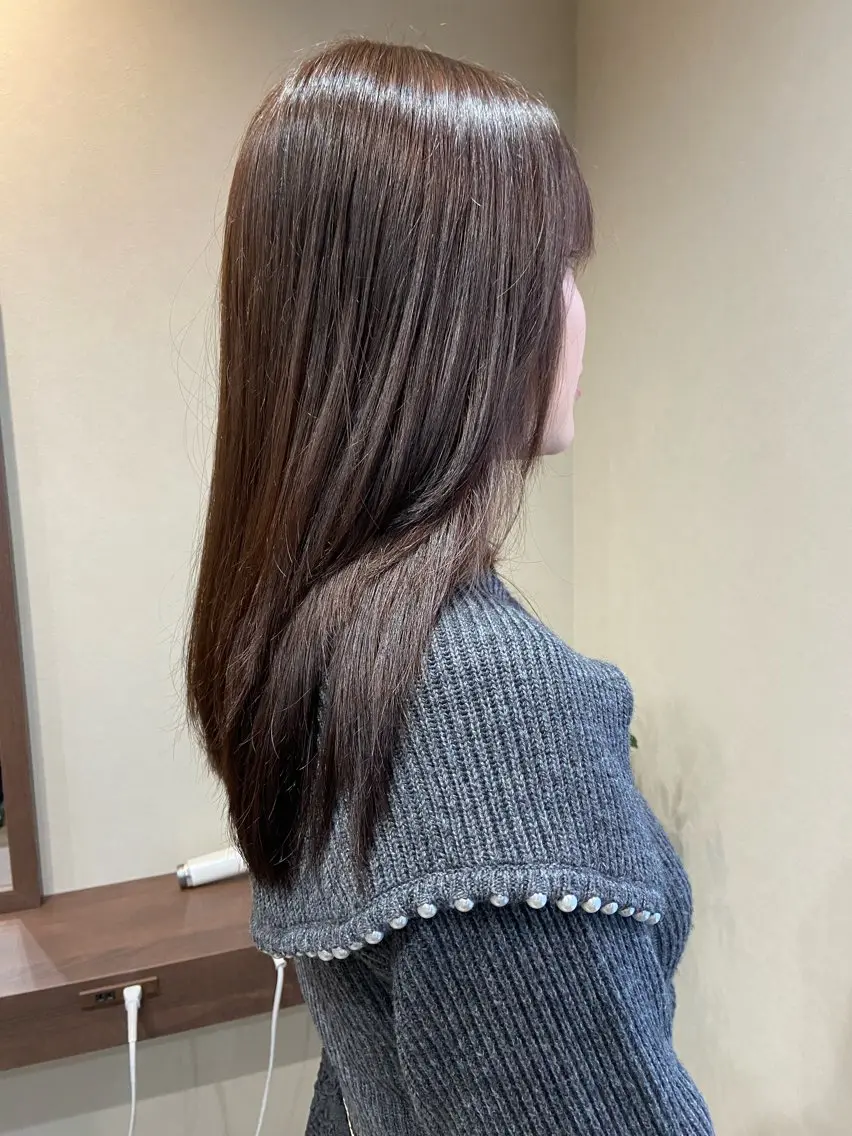 ロング Lepps れいなのヘアスタイル