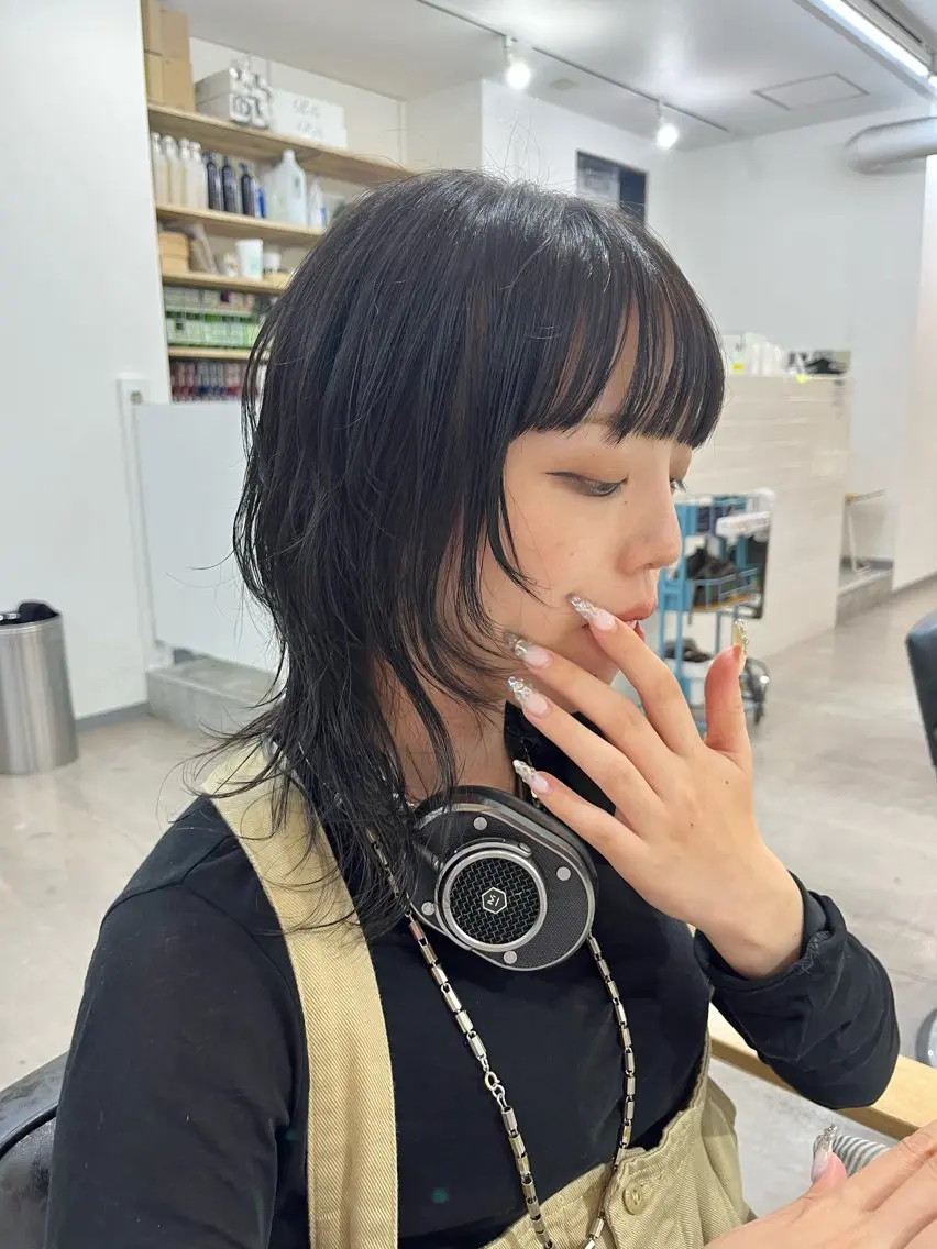 ミディアム カラー カット ヘアカラー トリートメント 🌼sunc HINAMI🌼のヘアスタイル