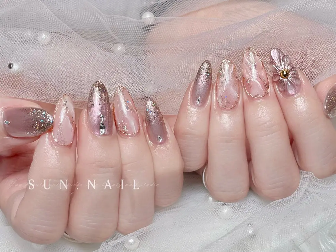 ネイル ハンドネイル ハンドケア SUN nail上本町のネイルデザイン
