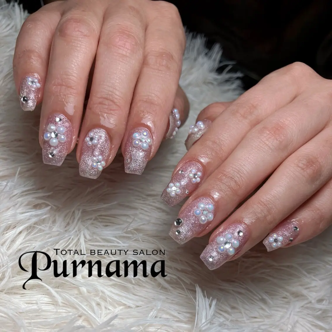 ネイル ハンドネイル Purnama あきのネイルデザイン