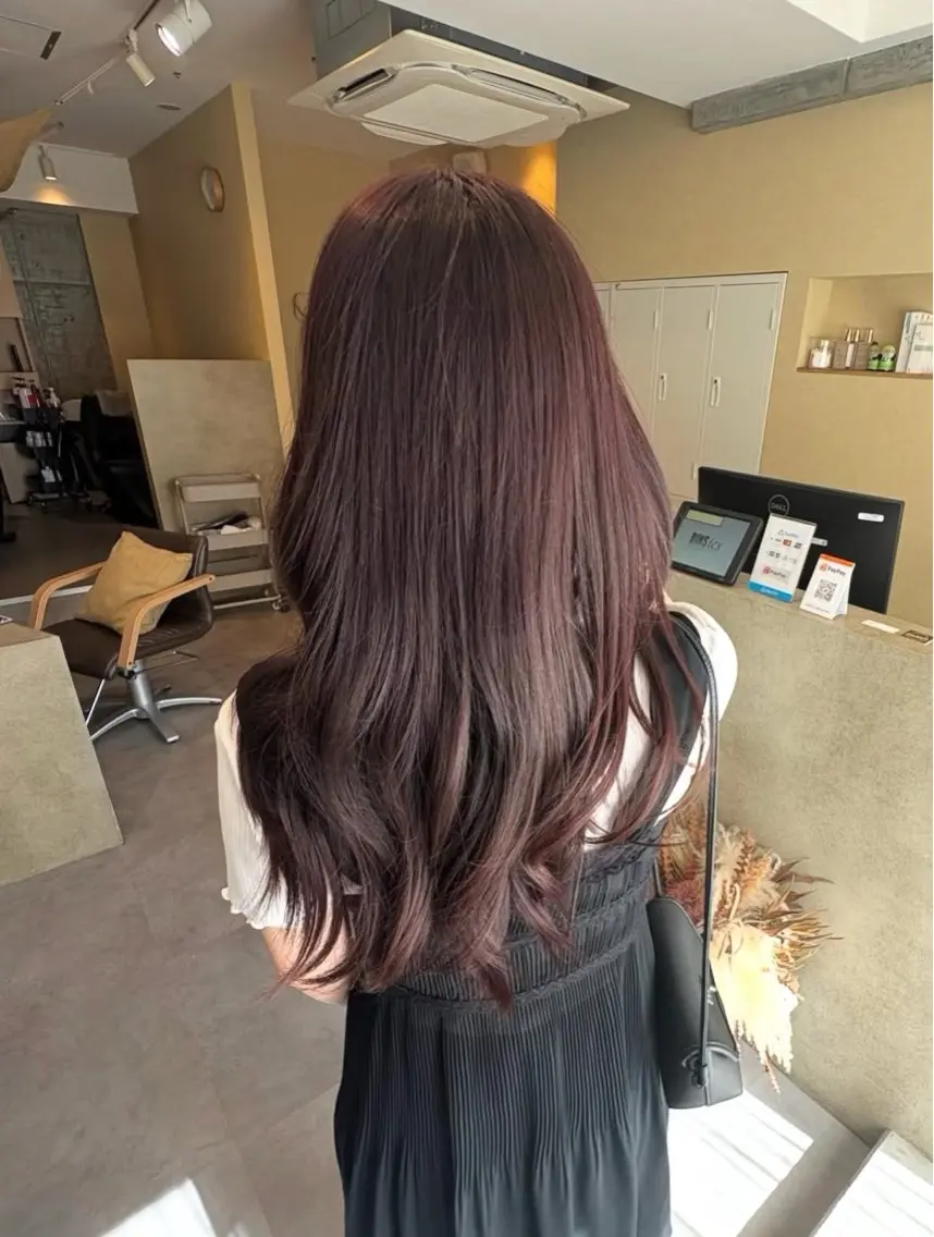 カラー 阪急伊丹🦋こばまつ ひなた🦋のヘアスタイル