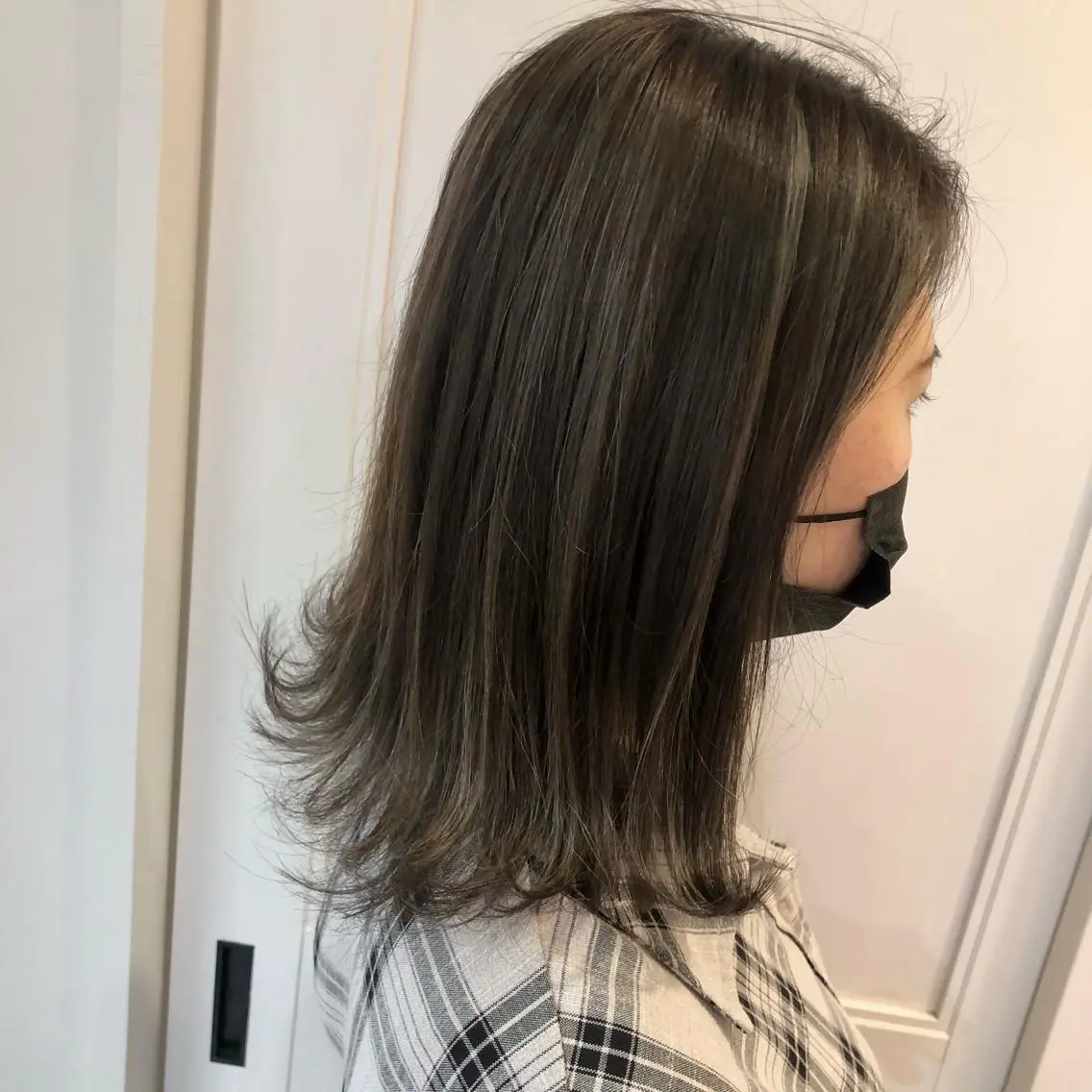 ロング ハイライト 中島 沙也加のヘアスタイル