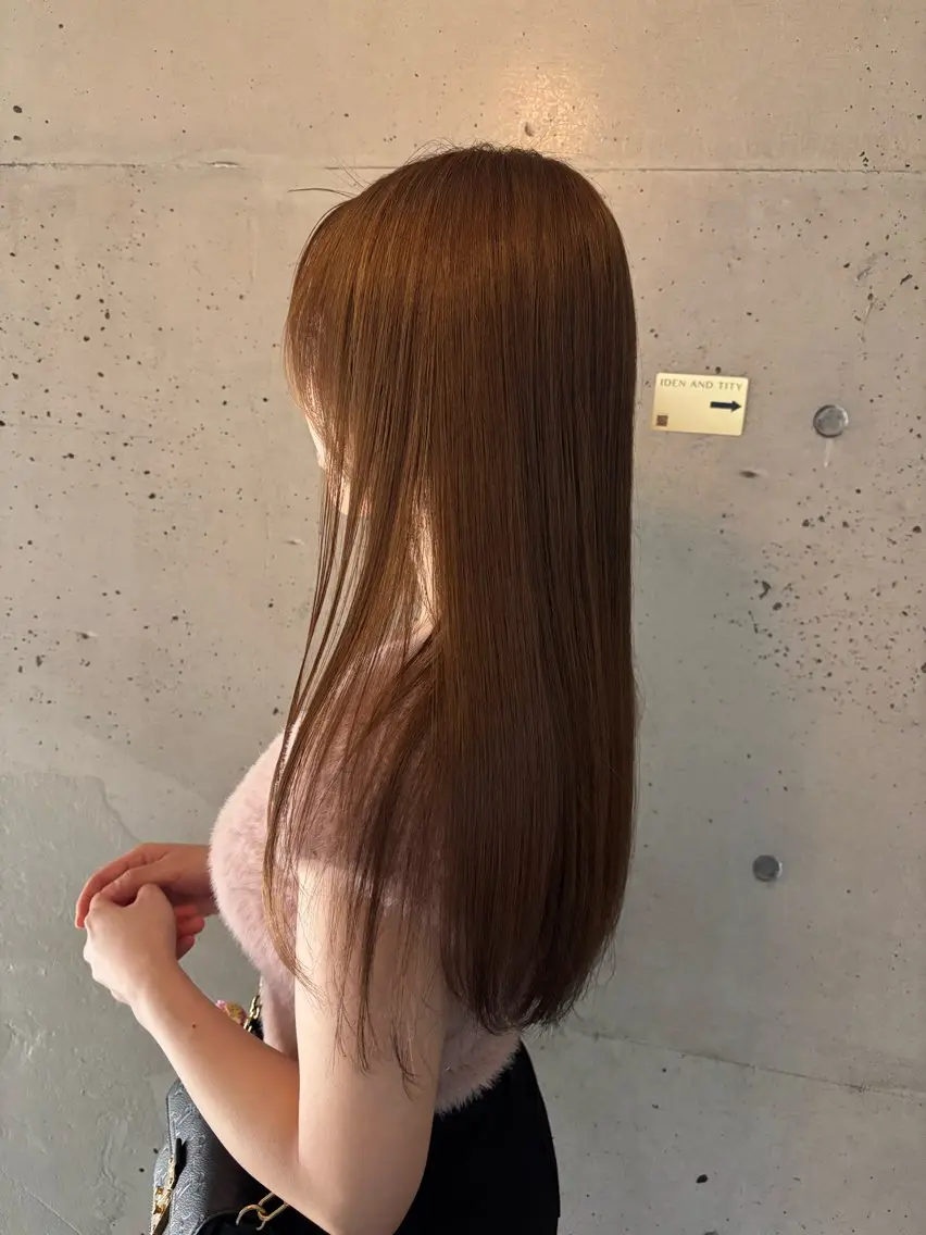 ロング ヘアカラー トリートメント 艶髪🫧 Suzunaのヘアスタイル