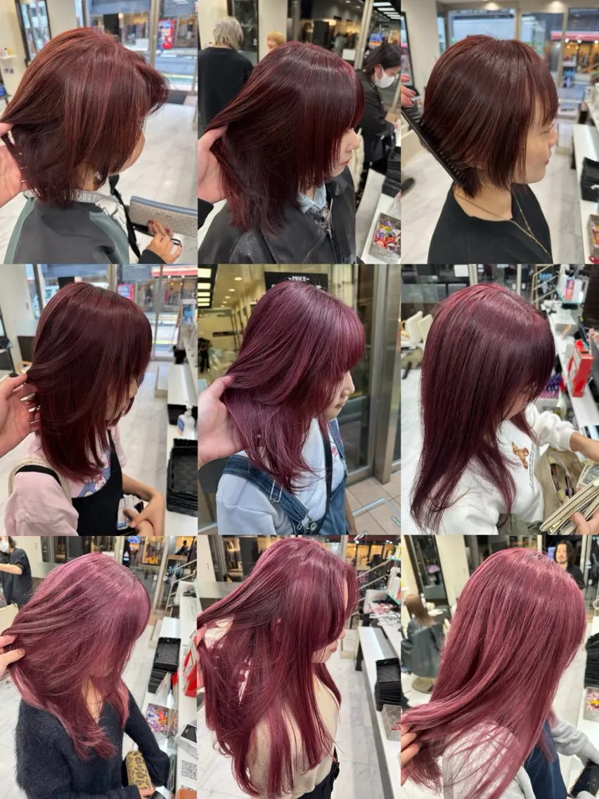 目黒 碧人のヘアスタイル