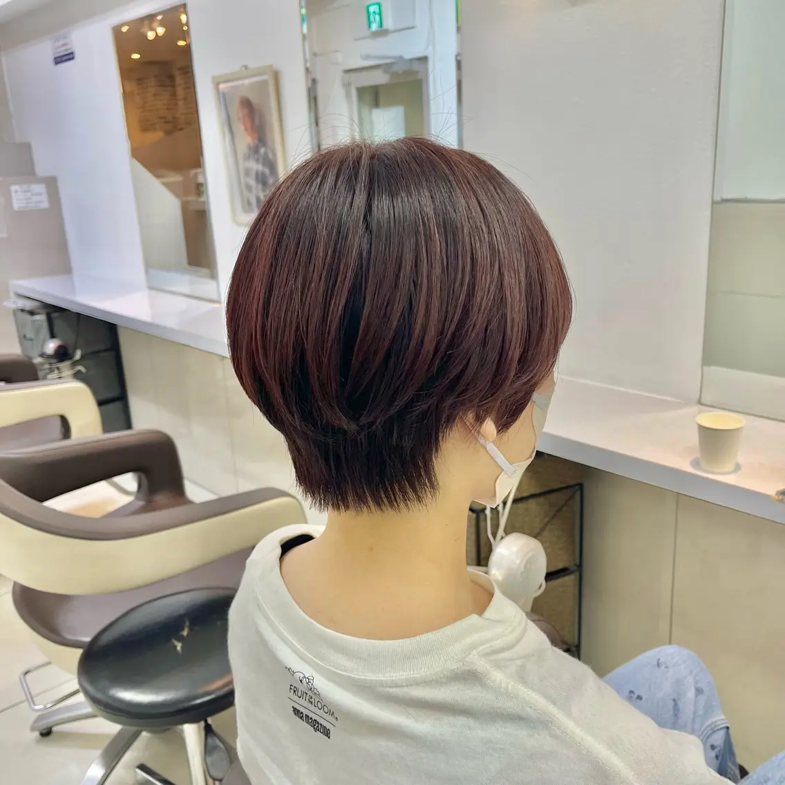 ショート カット ヘアカラー モデル募集中🌟 ふくむらのヘアスタイル