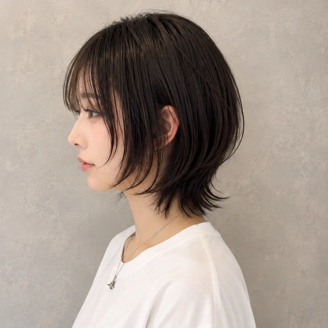 ショート カラー ショートヘア ウルフカット カット ヘアカラー トリートメント ショート・ハイトーン ズーキーのヘアスタイル