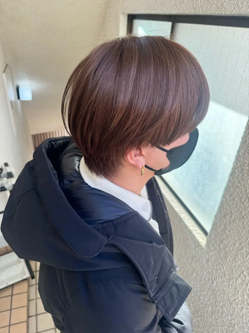 メンズ ヘアカラー コトミ【メンズ】 【曲がる縮毛矯正】のヘアスタイル