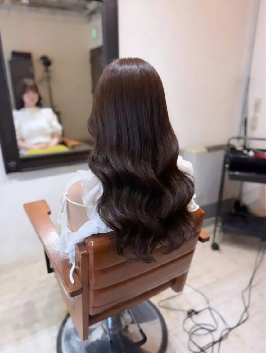 ロング ヘアカラー orque deux _yuzukaのヘアスタイル