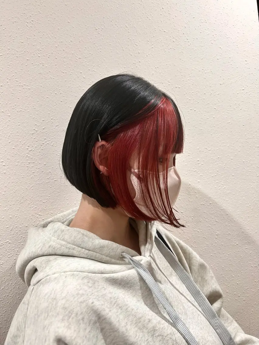 ショート カット ヘアカラー トリートメント ハイトーン/ブリーチ 🧁soraのヘアスタイル