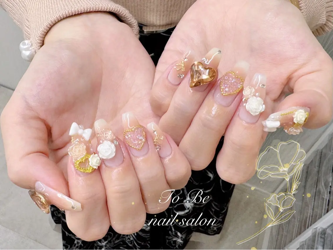 ネイル ハンドネイル Nail Salon To Be珈月のネイルデザイン