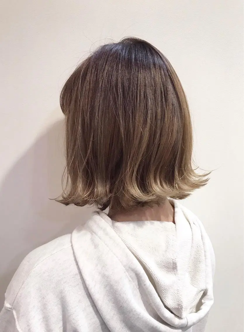 【✨お洒落なデザインカラー✨】髪質改善イルミナカラー＋ハイライトカラーの写真