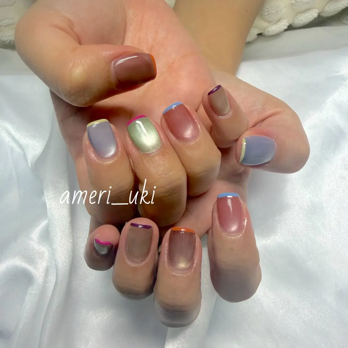 ネイル ハンドネイル Ameri nail /UKIのネイルデザイン