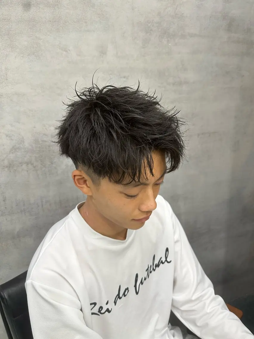 ショート ヘアアレンジ メンズ メンズヘア静岡 ✂︎Ryuheiのヘアスタイル