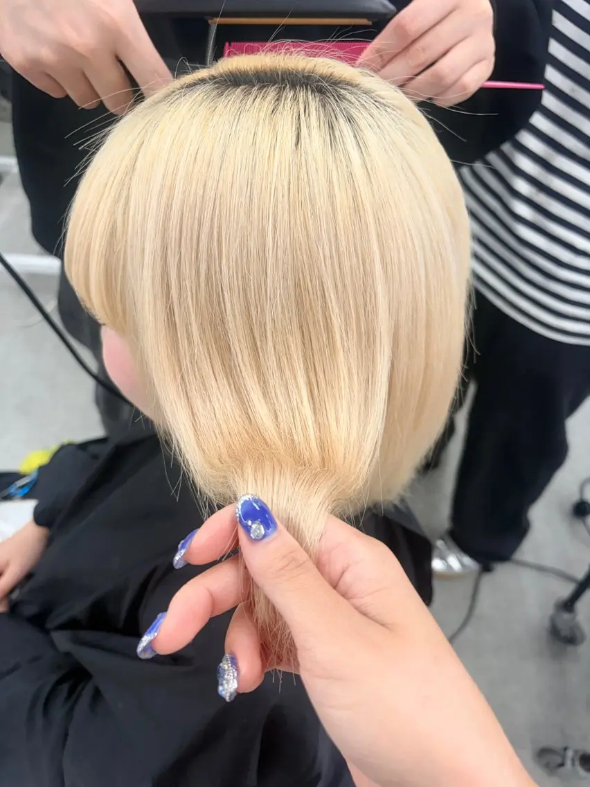 ロング カラー メンズ トリートメント honoka💄💋 オリーブ・メンズ特化のヘアスタイル