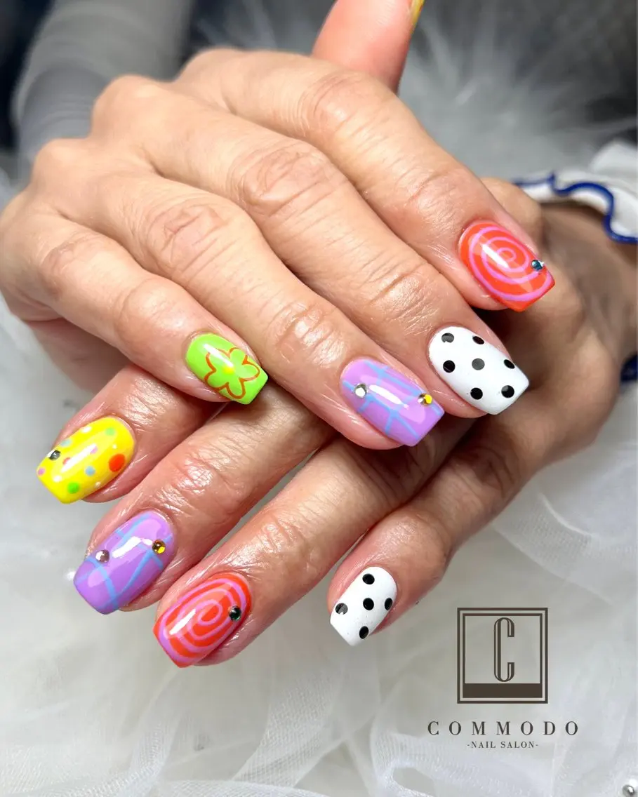 ネイル ハンドネイル オーナーネイリスト MIYUのネイルデザイン