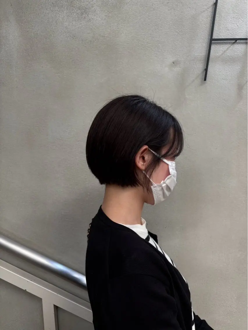ショート ショートボブ ボブ ショートヘア カット ヘアカラー ケイナ/理想 ×似合わせのヘアスタイル