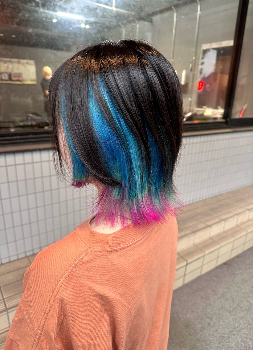 ミディアム タカツド ユウキのヘアスタイル