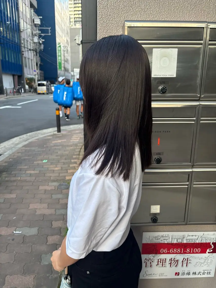 パーマ ストレートパーマ sora ★★彡のヘアスタイル