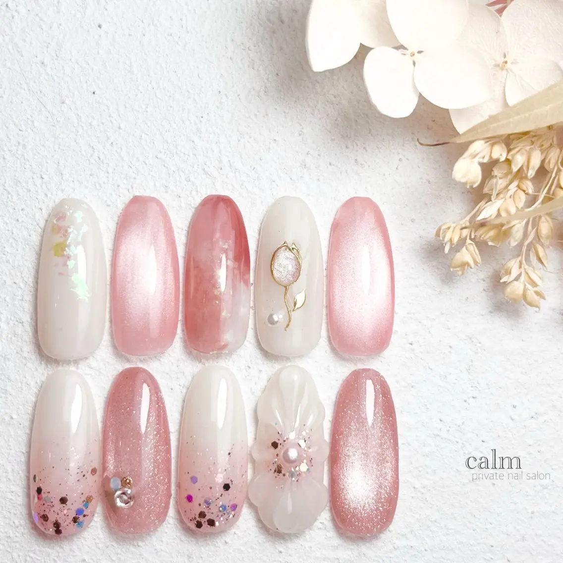 ネイル ハンドネイル calm 〔ｶｰﾑ〕のネイルデザイン