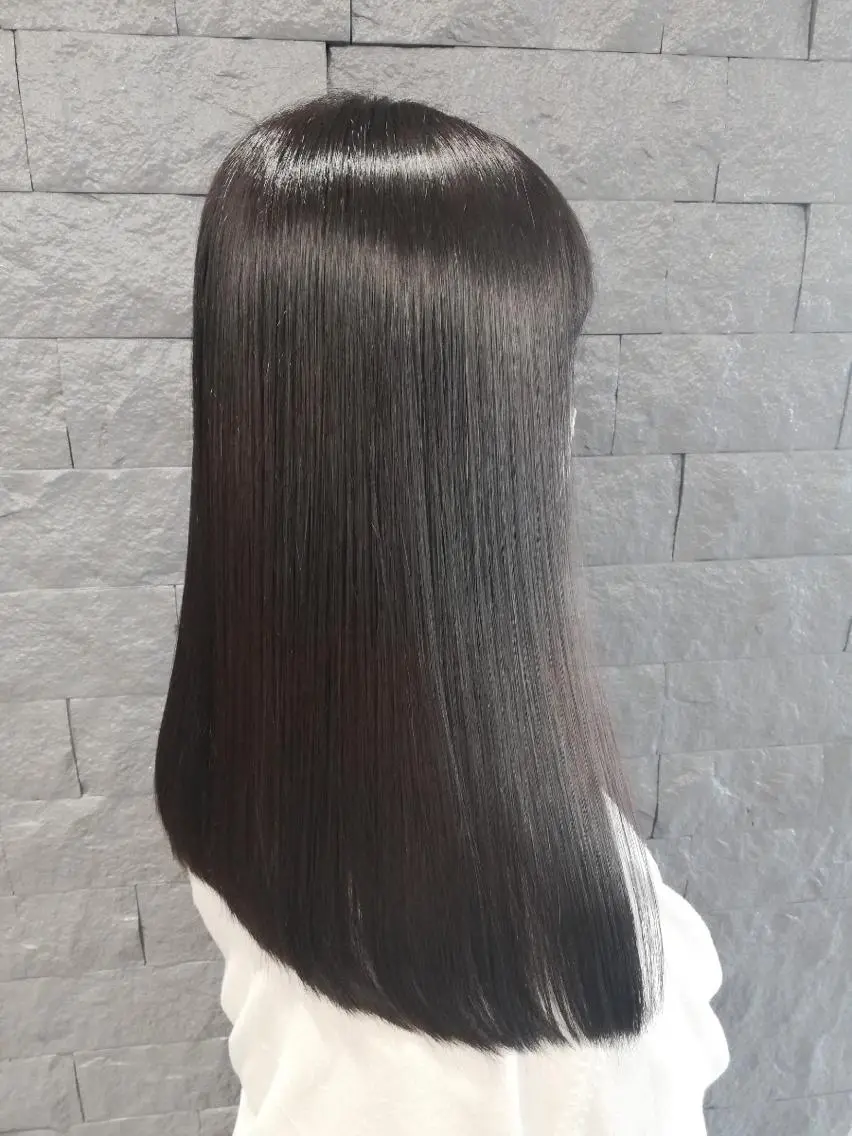 縮毛矯正トリートメントカット💇‍♀️の写真