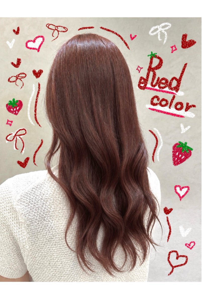 ロング ヘアカラー トリートメント LuLu/透明感 ★seana☆のヘアスタイル