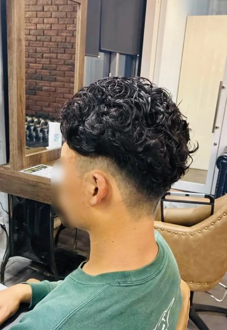 パーマ メンズ 古川 絵美のヘアスタイル