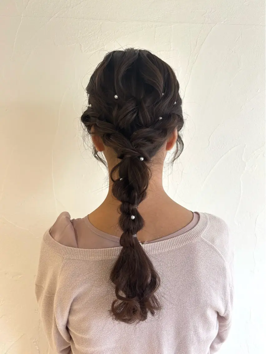 ヘアアレンジ ヘアセット 茅ヶ崎/ alomのヘアスタイル