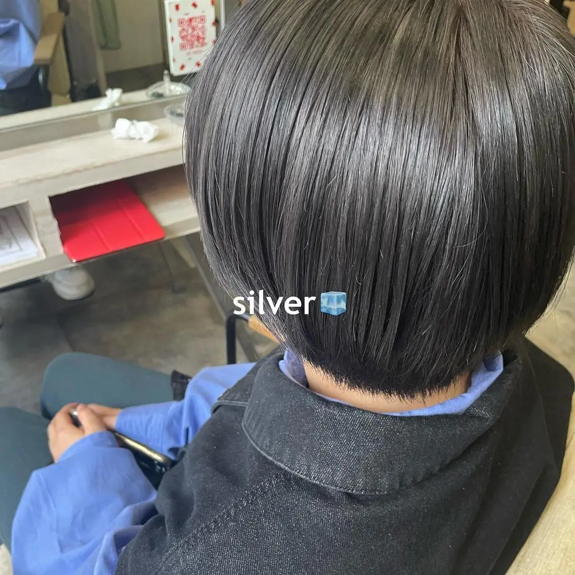 ミディアム カラー ブリーチ 透明感カラー 吉村 夏椰のヘアスタイル